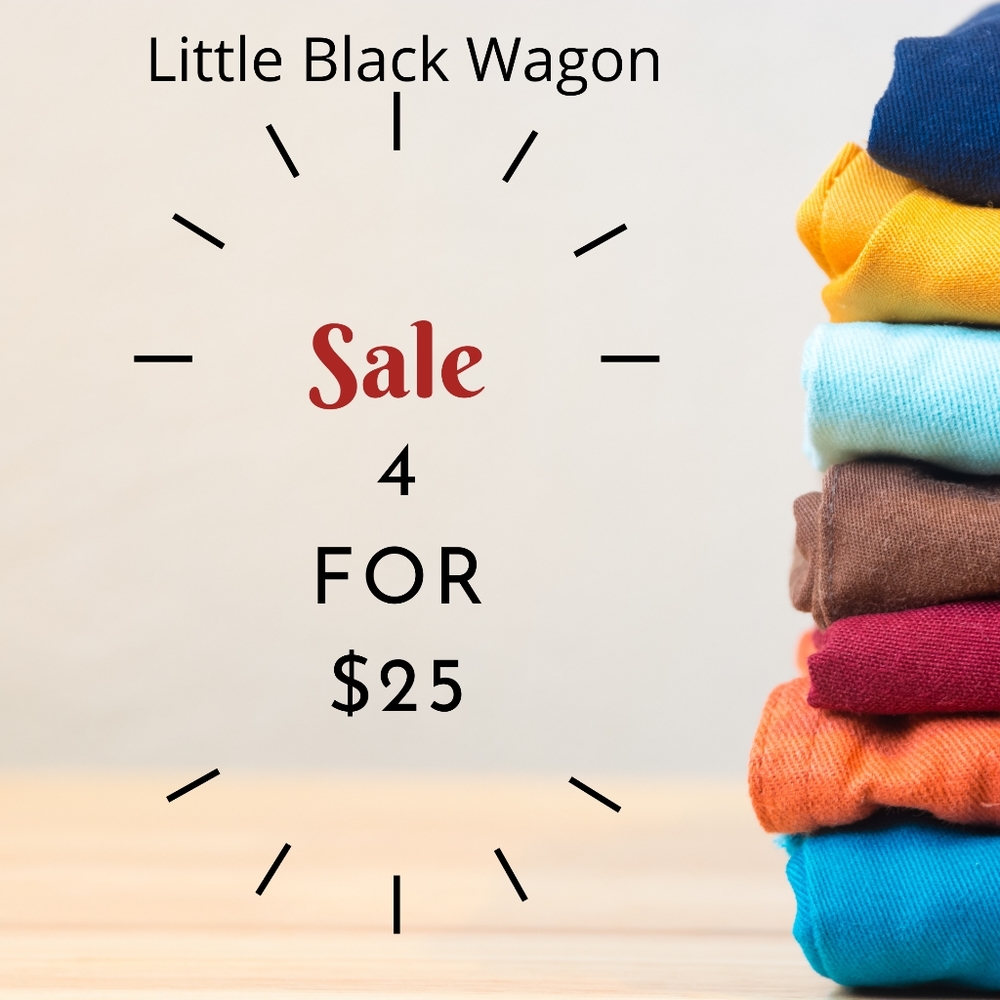 4 any items $20 and under for $25